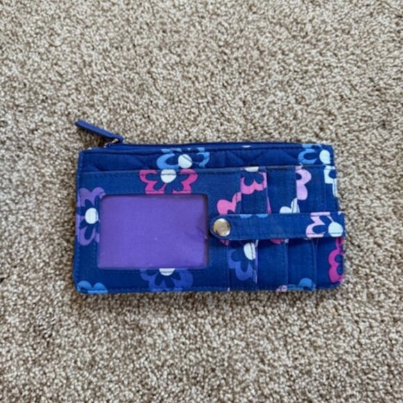 Vera Bradley Factory Style On the Go Purse/ Euro Wallet/Ultimate Card Case - Picture 5 of 9